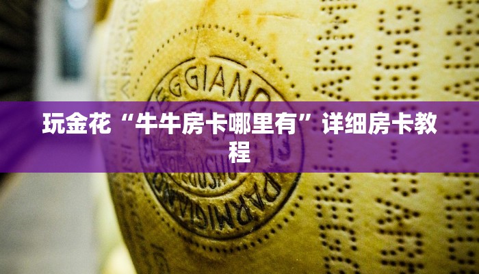 玩金花“牛牛房卡哪里有”详细房卡教程