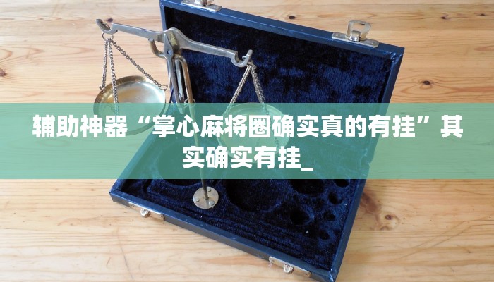 辅助神器“掌心麻将圈确实真的有挂”其实确实有挂_