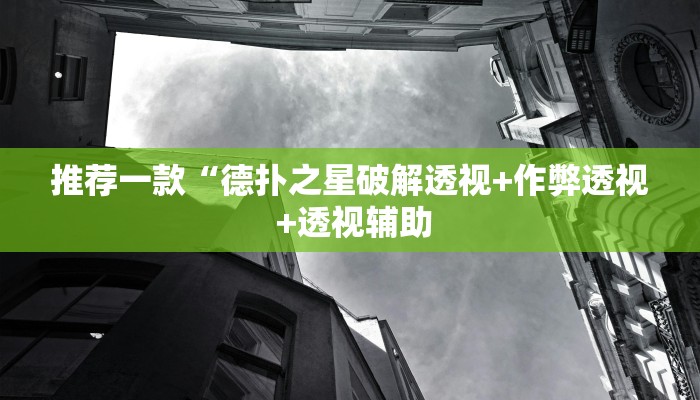 辅助神器wepoker辅助透视(作弊)”附开挂脚本详细教学
