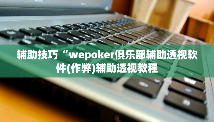 辅助神器wepoker真的有透视挂么(作弊)”附开挂脚本详细教学