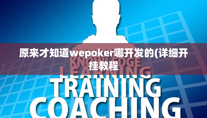 辅助神器wepoker透视破解版(透视)详细教程