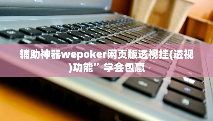 使用分享wepoker透视软件(作弊)”附开挂脚本详细教学
