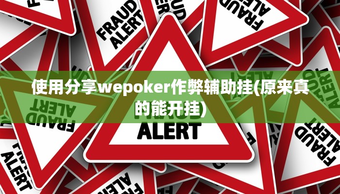 使用分享德州局wepoker作弊论坛详细开挂教程
