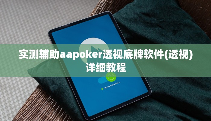 实测辅助aapoker透视底牌软件(透视)详细教程