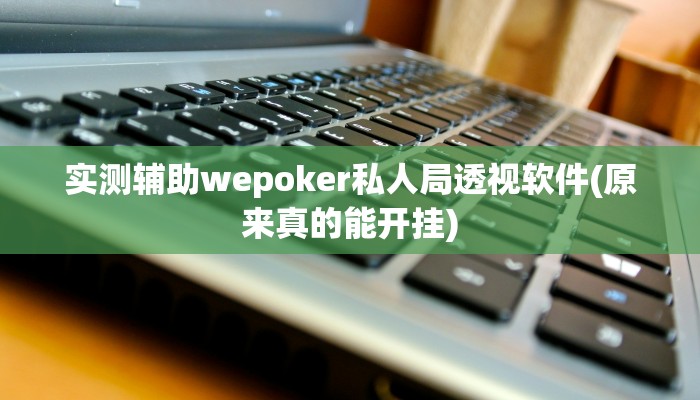 实测辅助wepoker私人局透视软件(原来真的能开挂)