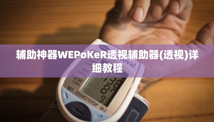 辅助神器WEPoKeR透视辅助器(透视)详细教程